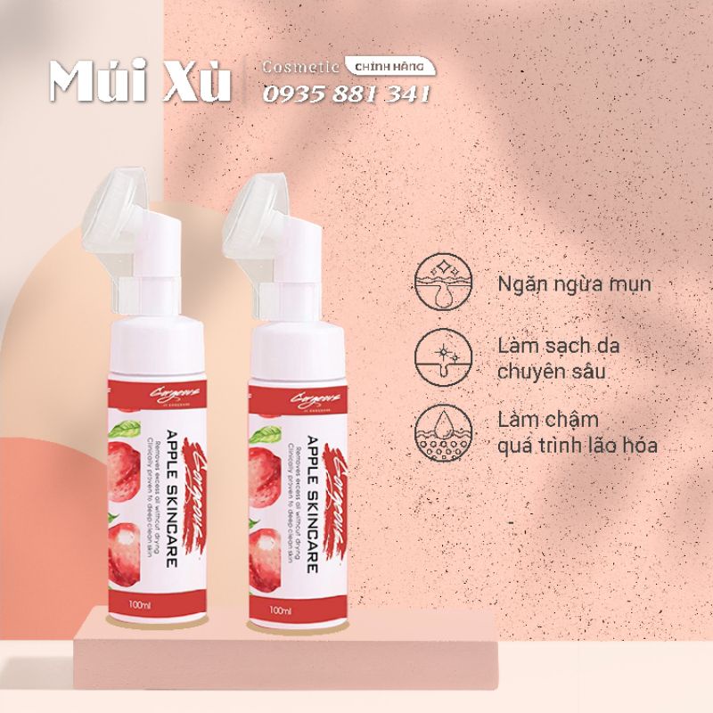 Sữa Rửa Mặt Táo Đỏ MÚI XÙ