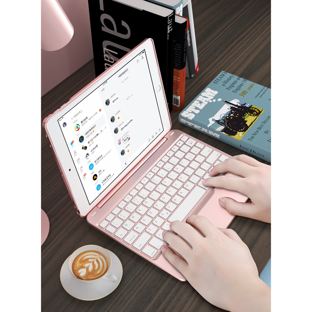 Bàn phím bluetooth cho iPad new 9.7 inch ABS kiêm ốp cao cấp cho ipad air Pro 9.7 inch | WebRaoVat - webraovat.net.vn