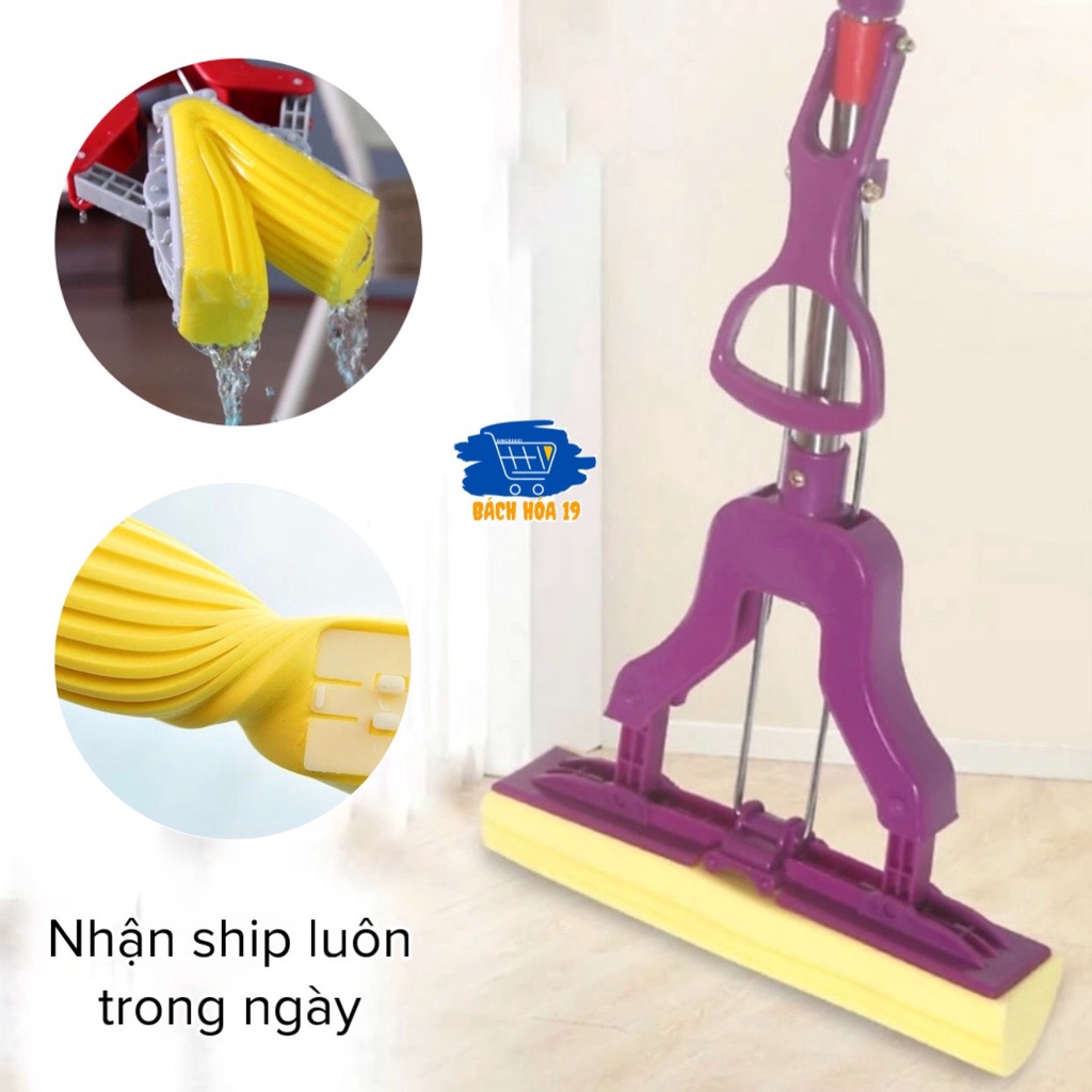 💥KÈM MIẾNG DÁN💥Cây lau nhà bằng mút xốp - mút rời thay thế