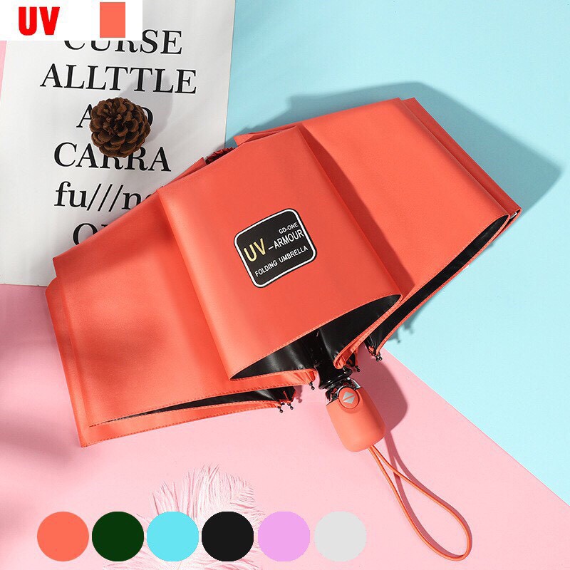 Ô dù tự động 2 chiều chống tia UV phủ 5 lớp cao cấp