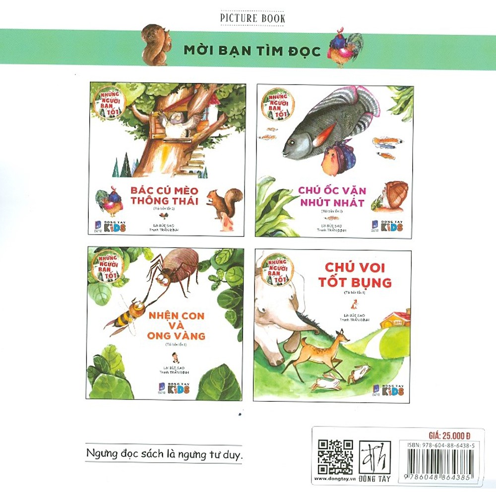 Sách - Những Người Bạn Tốt - Nhện Con Và Ong Vàng