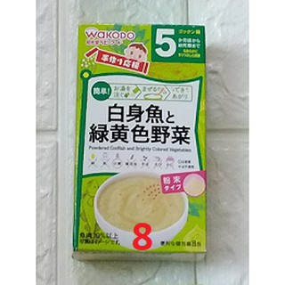 Bột ăn dặm Wakodo cho bé từ 5 tháng (Vị cá tuyết) (HSD 10/2022)
