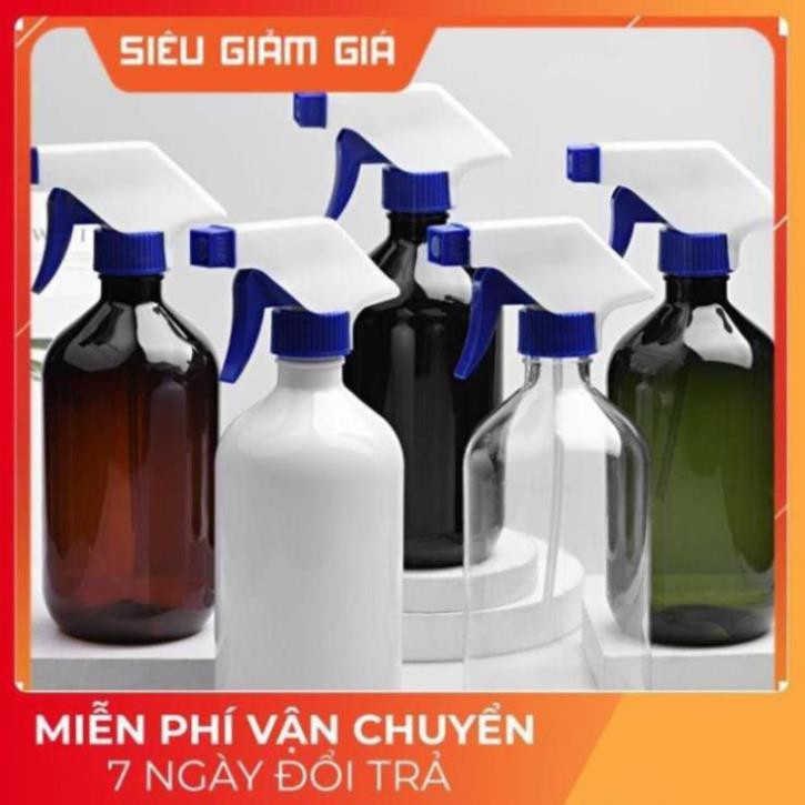 Chai Xịt Phun Sương ❤ GIÁ TỐT NHẤT ❤ [300ml] Chai nhựa pet Vòi Xịt Kính rỗng , phụ kiện du lịch