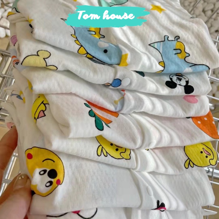 Body dài tay cho bé trai, bé gái, bodysuit liền thân 100% cotton xuất Hàn 𝟎𝟑𝐁𝐃𝐃