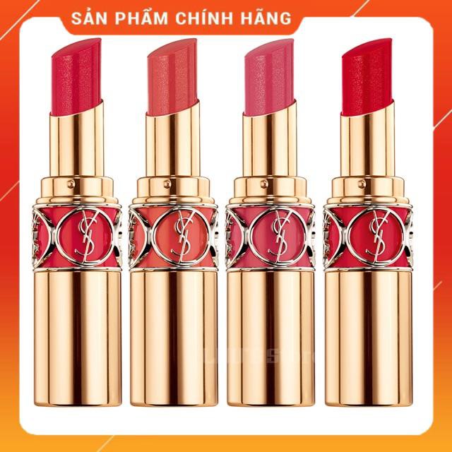 [SIÊU CẤP] (chuẩn auth) (chuẩn auth) Son YSL Rouge Volupte Shine - Đủ Màu chính hãng [RẺ NHẤT]