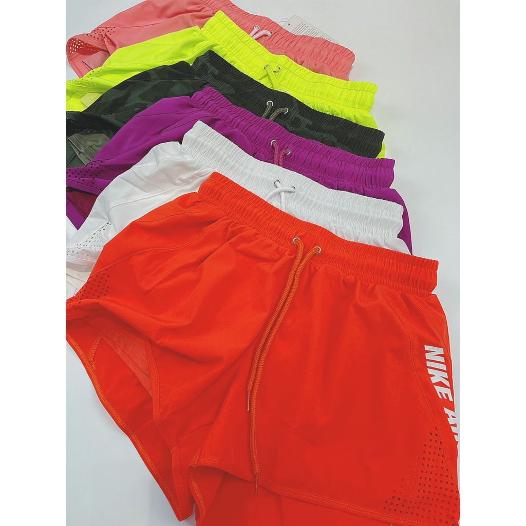 Quần Đùi Boxer Thể Thao Nữ 2 Lớp Nk Air Siêu Xinh