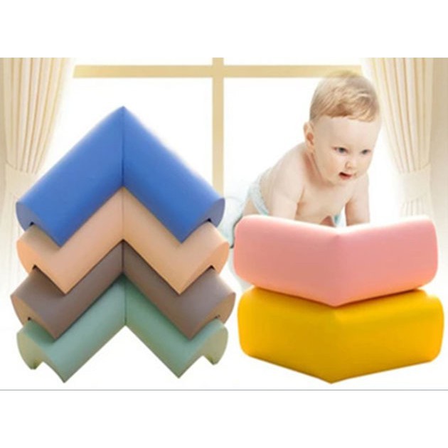 Combo 4 bọc góc bàn bằng mút an toàn cho bé