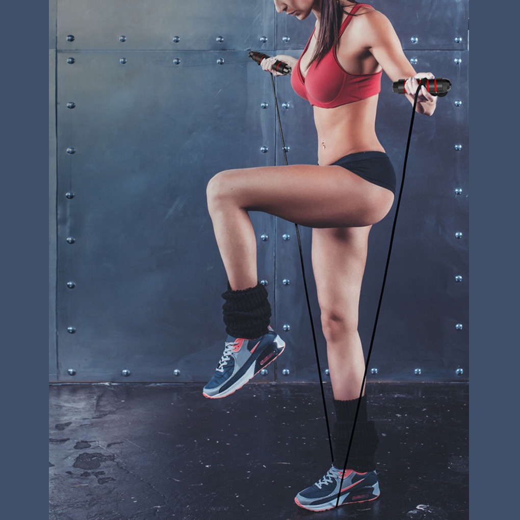 [Global] Adjustable Skipping Rope Tangle-Free Fitness Speed Jump Rope Ball Bearing PVC Jump Cable