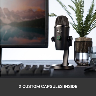 Mic thu âm Blue Yeti Nano Multi-Pattern USB Condenser Microphone