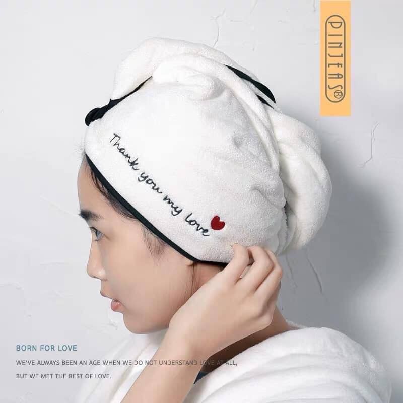 Khăn lau khô tóc siêu tốc