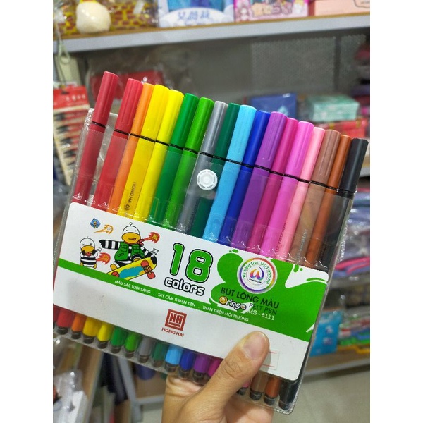 Bút Lông Màu ( 18 Bút )
