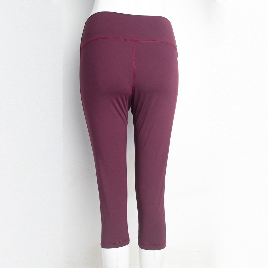 Quần tập yoga gym legging lửng nữ siêu nâng mông Simple &amp; Basic co giãn 4 chiều ôm dáng thoáng mát