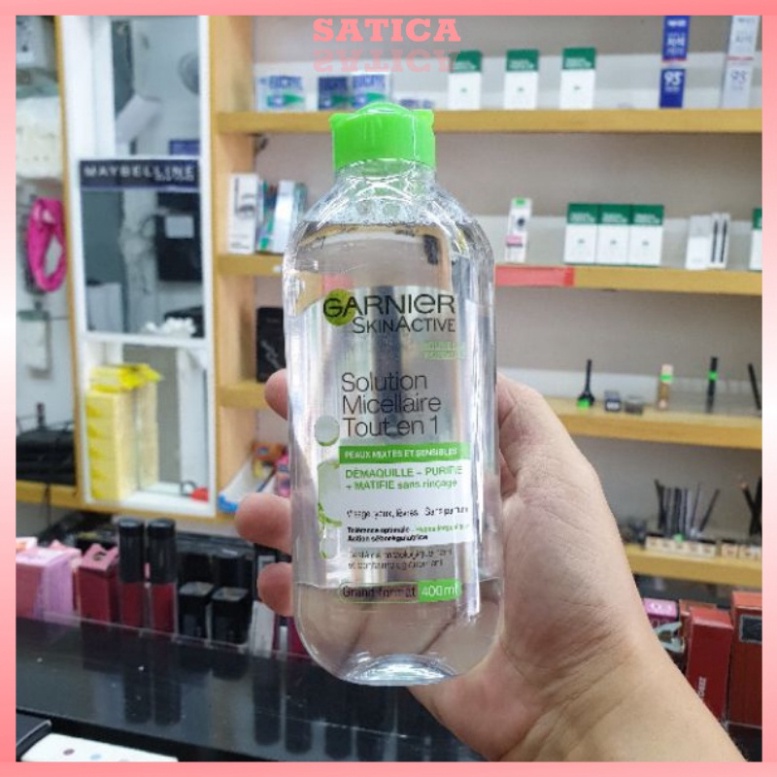 Nước Tẩy Trang Garnier Không Cồn Cho Da Mụn, Dầu, Nhạy Cảm, Khô 400ml [HÀNG CHÍNH HÃNG] | BigBuy360 - bigbuy360.vn