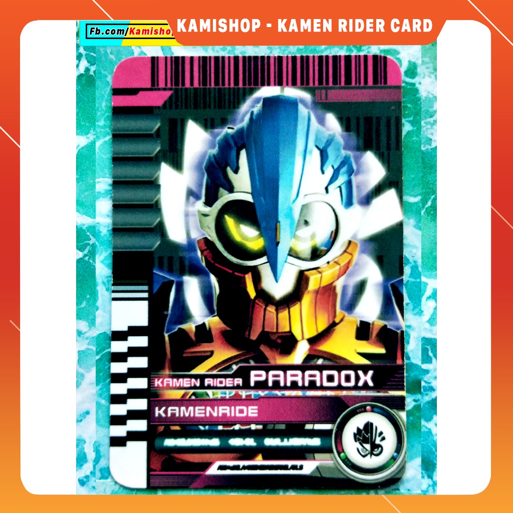 Paradox xanh - Thẻ Kamen Rider - KamiShop - Kamen Rider Card