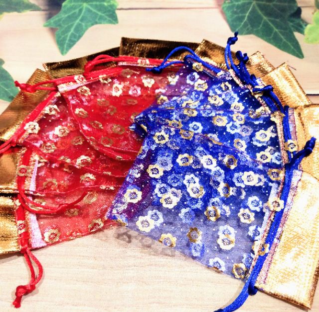 10 TÚI VẢI VOAN HOA ĐA NĂNG