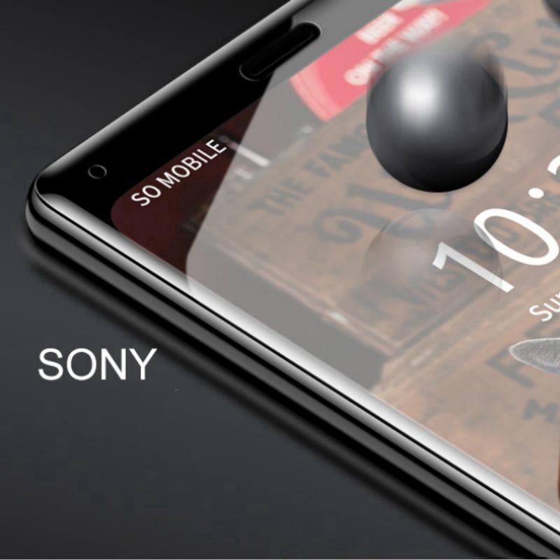 Set 2 Miếng Dán Cường Lực Toàn Màn Hình Dùng Cho Sony Xperia 1 10 Plus Xperia 5 Xperia 1 iii  5 iii 10 iii