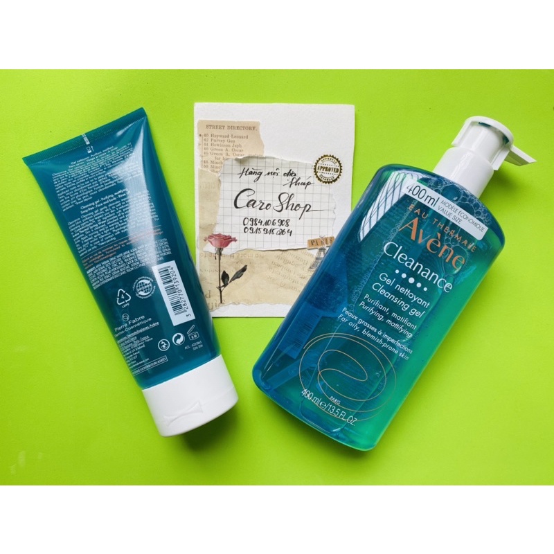Sữa rửa mặt Avene Pháp 200ml 400ml