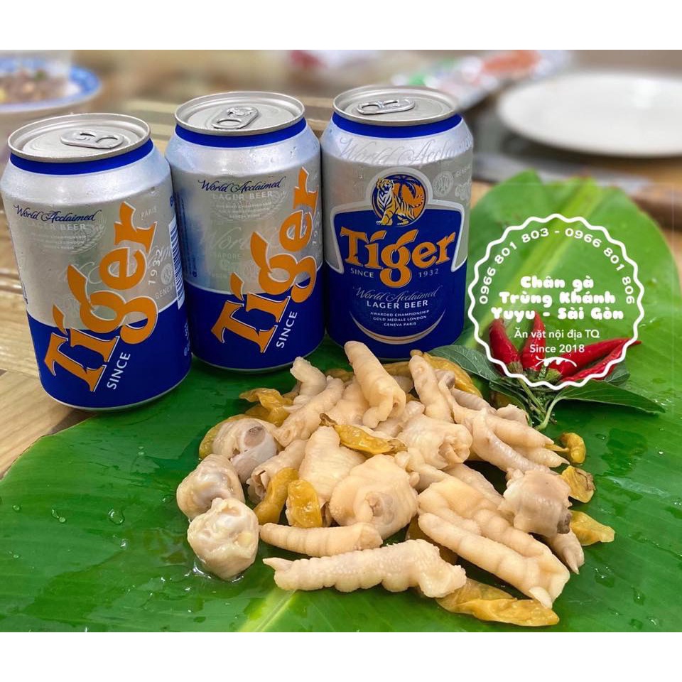 Chân gà yuyu, chân gà cay Trung Quốc, món ăn vặt, đồ ăn vặt ngon M02