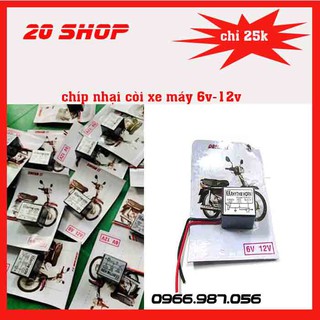 Chip Nhại Còi Xe Máy - Còi Đuổi - Dùng cho mọi loại xe. Lắp đặt dễ dàng