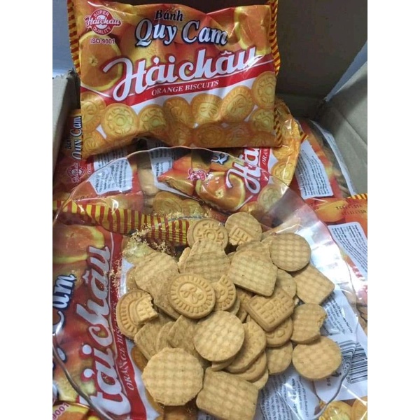 👉Bánh Quy Cam Hải Châu.giữ nguyên hương vị tuổi thơ