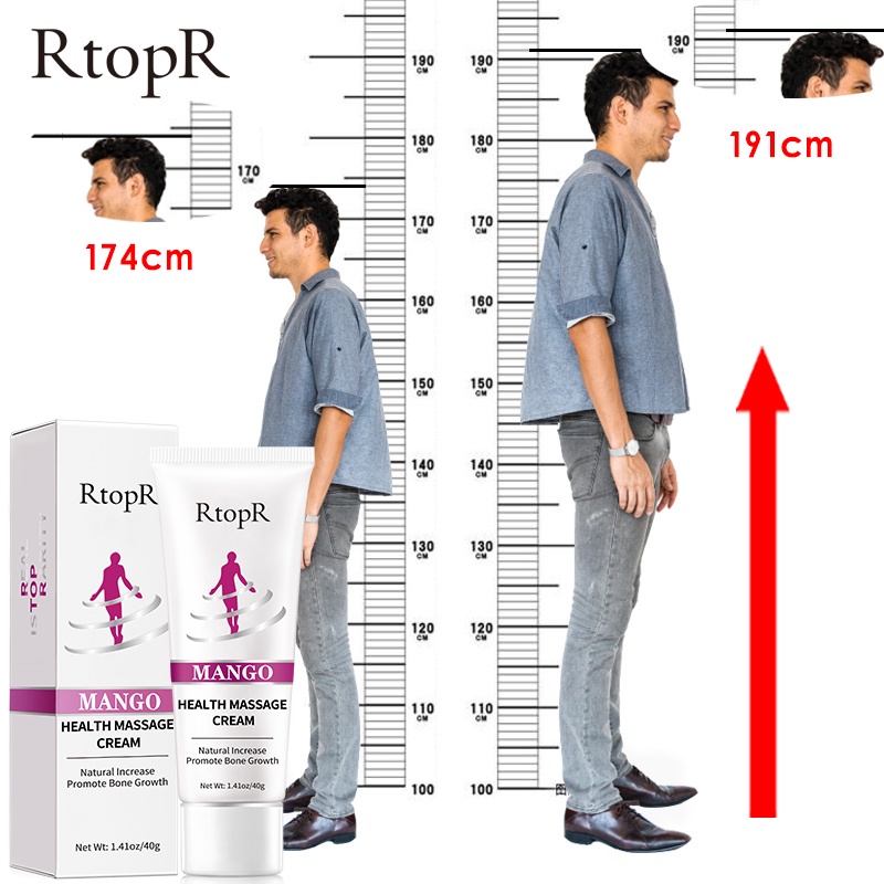 Kem mát xa bàn chân RTOPR chiết xuất xoài tự nhiên hỗ trợ phát triển xương chăm sóc sức khỏe hiệu quả 40g