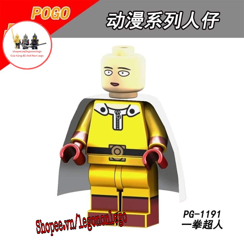 Minifigure mô hình nhân vật Saitama one punch man PG1191