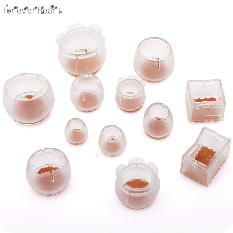 Set 10 Miếng Đệm Chân Bàn Ghế Bằng Silicon