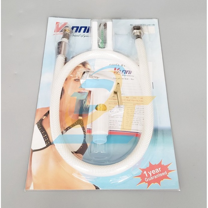 Bộ xịt vệ sinh nhựa dây dài 1.2m Vanni VX-15