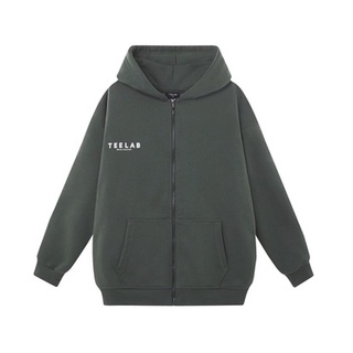 Áo hoodie zip Teelab basic khóa khóa cao cấp 1:1