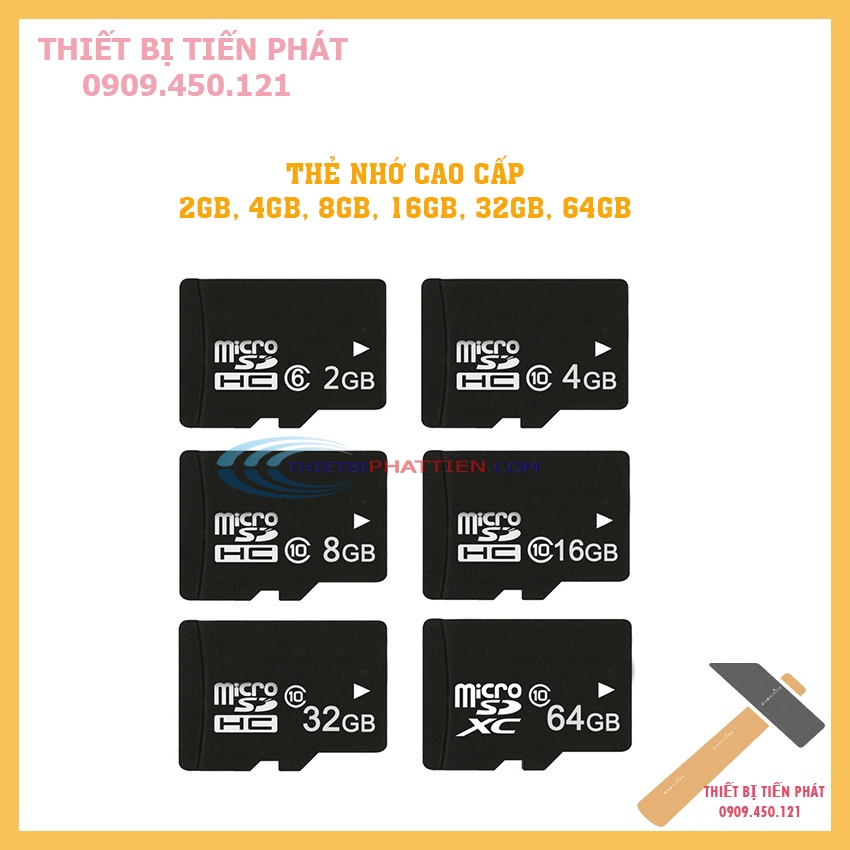 Thẻ Nhớ MICRO SD 2G, 4G, 8G, 16G, 32G, 64G Đa Năng Dùng Cho Máy Nghe Nhạc Máy Ảnh Loa Nghe Nhạc Camera