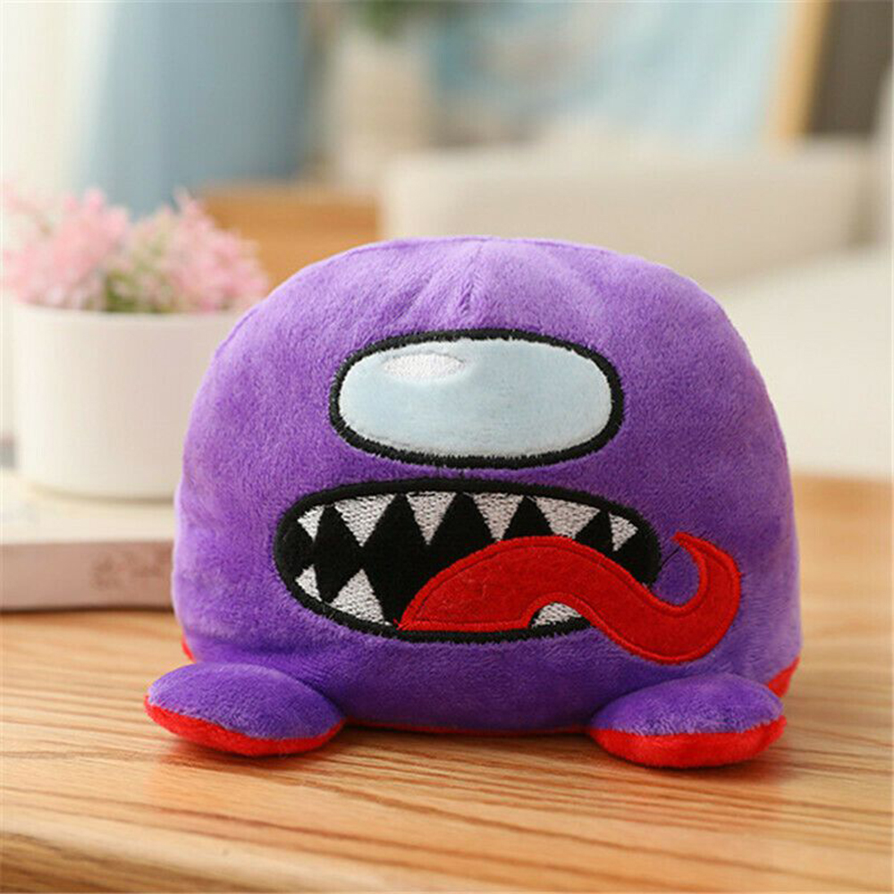 USNOW 1pc Among Us Plush Toy Birthday Gifts Double-Sided Plush Doll Plushie Pulpo Reversible Anime Kids Toys Kawaii Stuffed Animals Doll