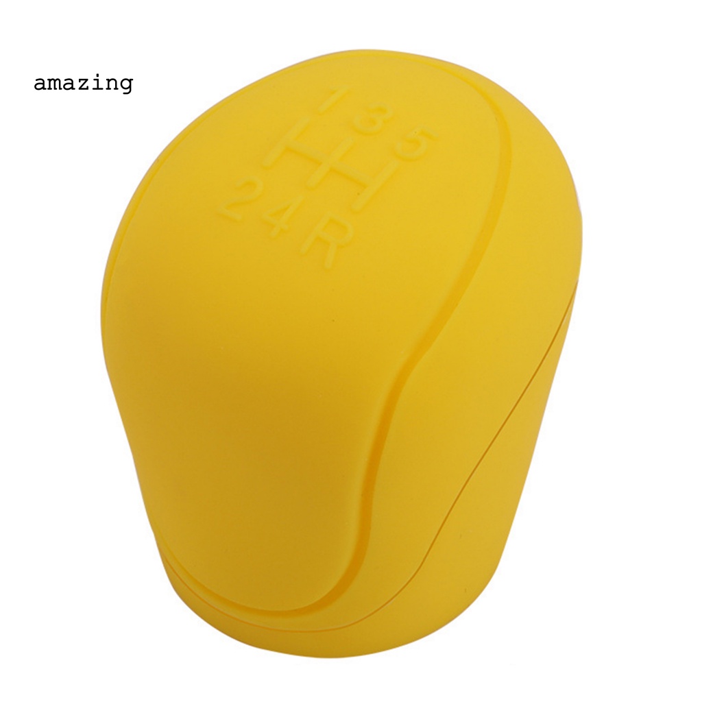 Vỏ Bọc Cần Gạt Số Xe Hơi Bằng Silicone 6 Màu