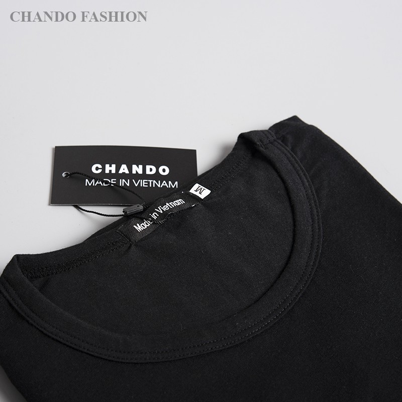 Áo thun nam cộc tay Chando chất vải cotton thấm hút mồ hôi tốt CD01 | BigBuy360 - bigbuy360.vn
