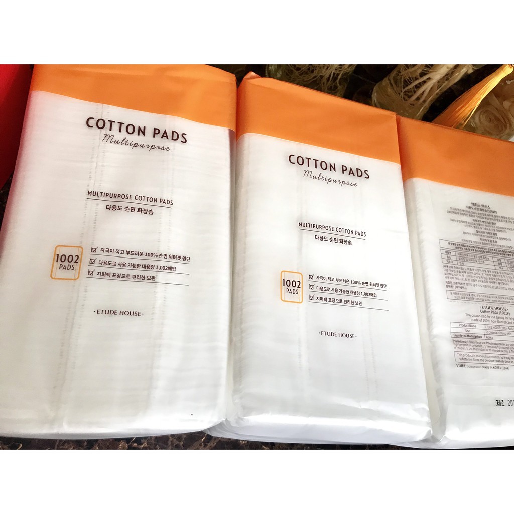 Bông Tẩy Trang Etude House 1002 Miếng | BigBuy360 - bigbuy360.vn