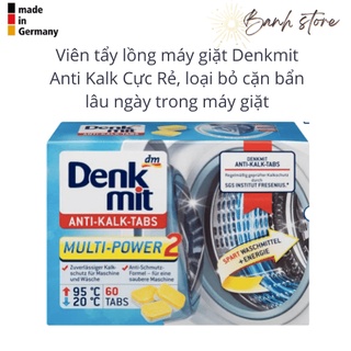 Viên tẩy lồng máy giặt Denkmit Anti Kalk Cực Rẻ, loại bỏ cặn bẩn lâu ngày trong máy giặt