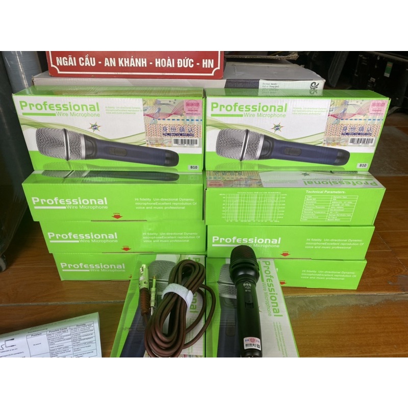 Micro có dây chính hãng BBS B10