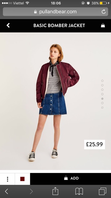 Áo bomber pull pear | BigBuy360 - bigbuy360.vn