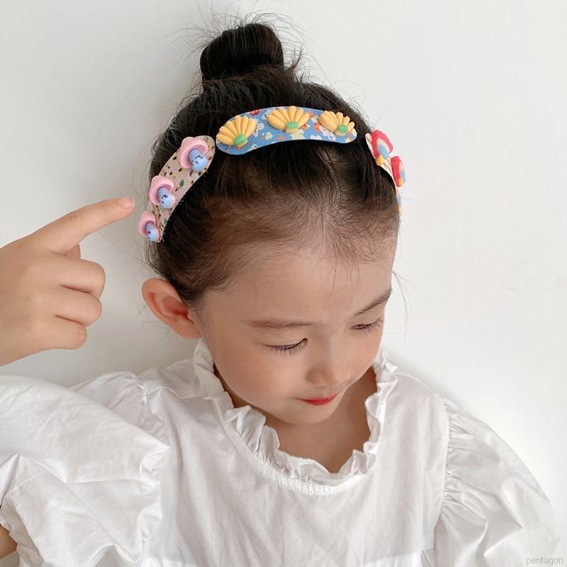 Kẹp Tóc Hình Trái Cây Hoạt Hình Dễ Thương Cho Bé Gái