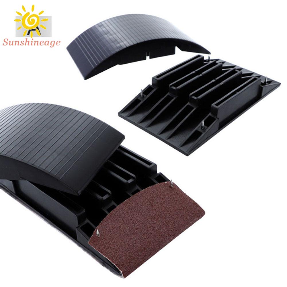 Sandpaper Holder ABS Grind Block Grinding Disc Polishing Tool Sanding Block 1pcs