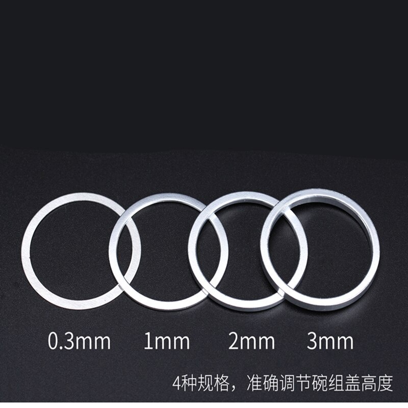 Vòng Đệm Gắn Phuộc Xe Đạp Điều Chỉnh Được 0.3/1/2/3mm