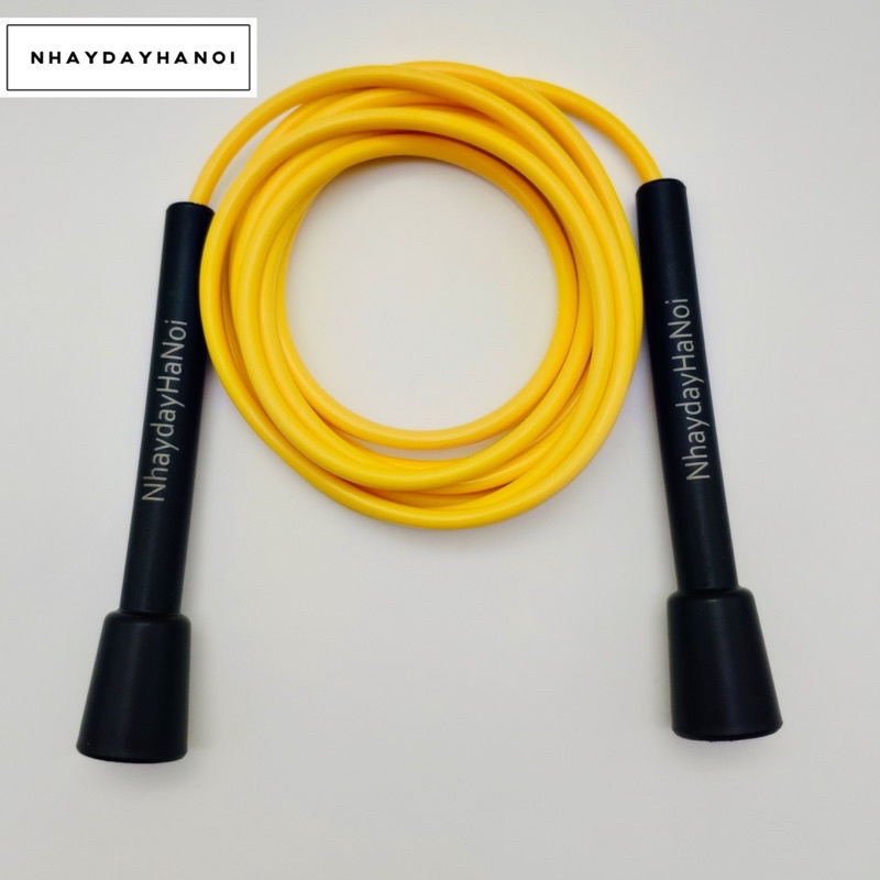 Dây nhảy PVC- Speed rope - Dây nhảy thể thao, cardio, thể lực, giảm cân