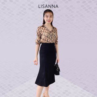 Chân váy đuôi cá dáng dài công sở LISANNA
