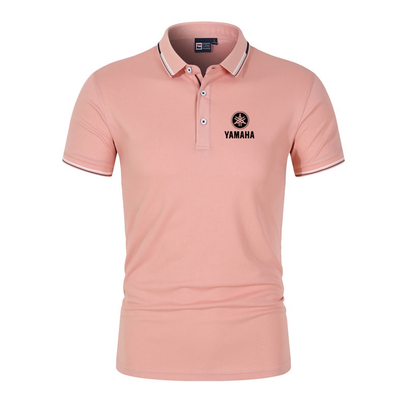 Áo thun polo in logo Yamaha thời trang dành cho nam giới