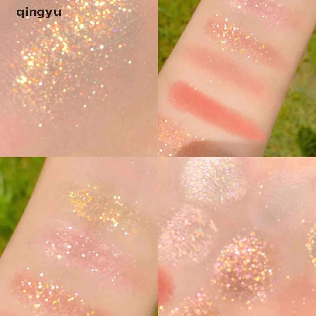 Bảng Phấn Mắt Qyvn 9 Màu Tông Kim Cương Chống Nước