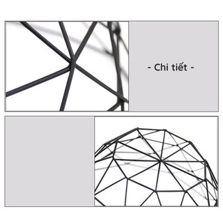 Rổ sắt đựng trái cây hình học