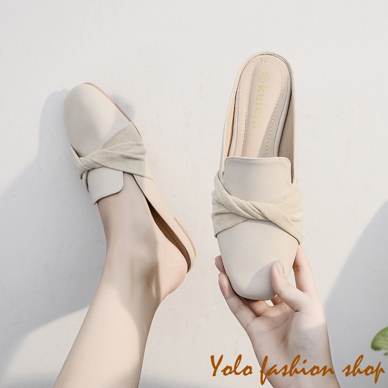 Giày lười slip on nữ kiểu dáng đơn giản thời trang cá tính hàng QC cao cấp chuẩn đẹp-GL16