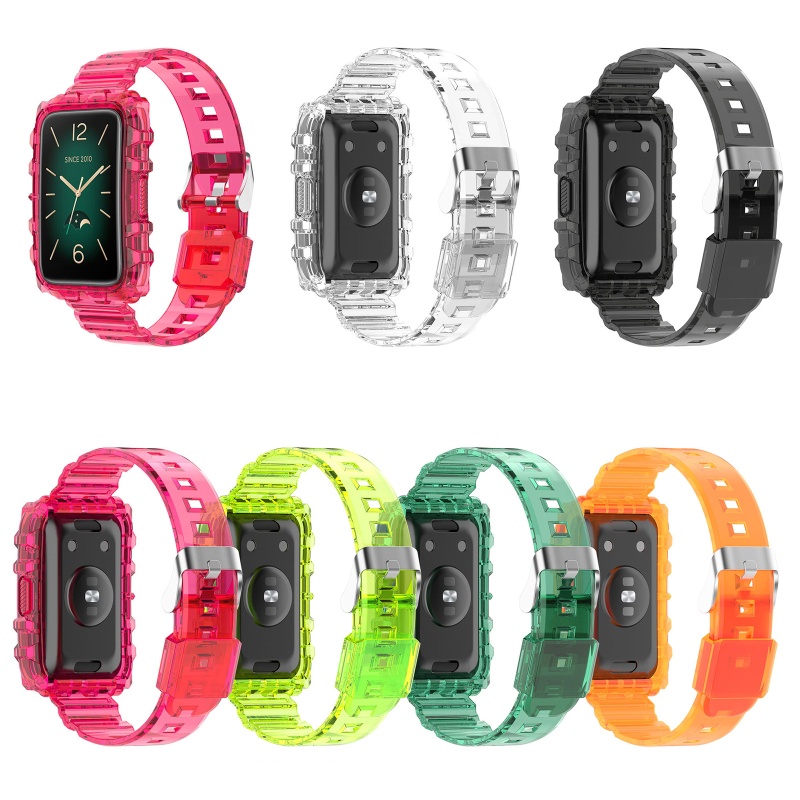 Dây Đeo Thay Thế Cho Đồng Hồ Thông Minh Xiaomi Mi Band 7 Pro + Ốp Mềm Chống Mồ Hôi