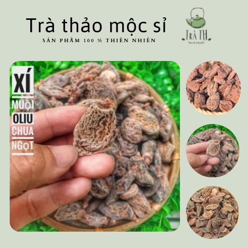 Xí muội oliu chua ngọt ( xí muội thịt ) 500 gram  - tinhoatrathaomoc