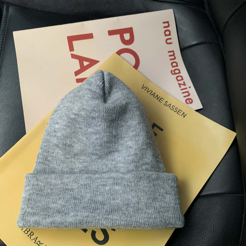 Mũ Len Dệt Kim Mỏng Co Giãn Màu Sắc Kẹo Ngọt Phong Cách Hàn Quốc Thời Trang Mùa Thu 22062