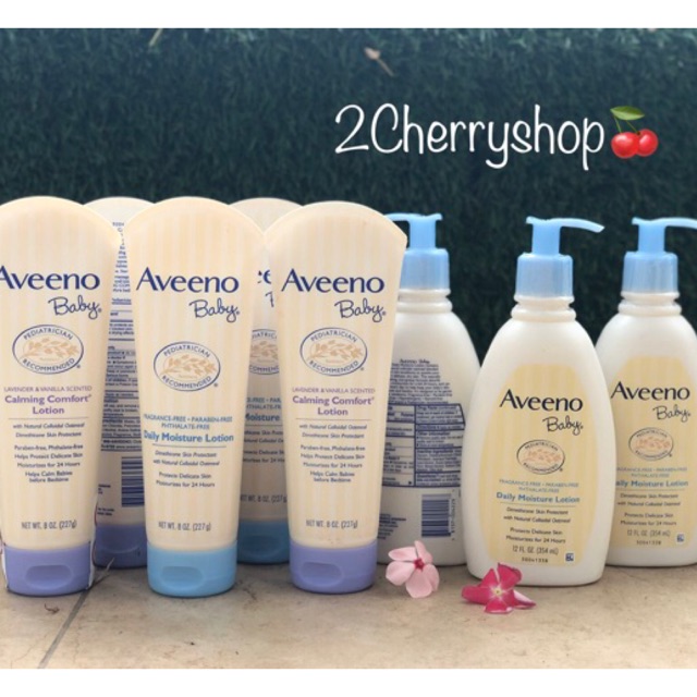 Kem dưỡng da cho bé Aveeno Baby Daily Moisture Lotion